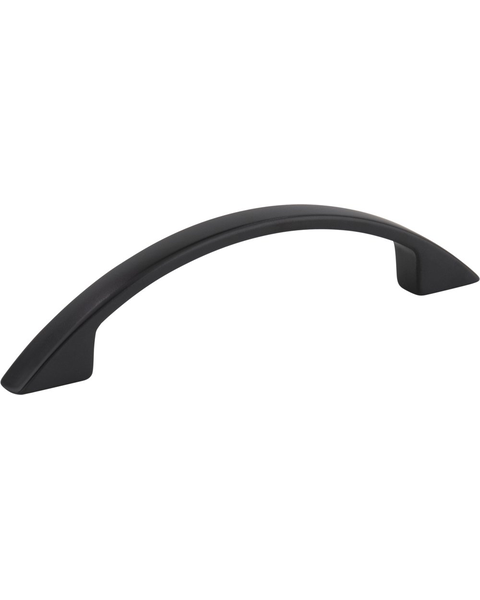 Elements by Hardware Resources 8004-MB, 3-3/4 Inch (96 mm) Center to Center Somerset Arched Cabinet Pull, Matte Black | CabinetParts.com Elements by Hardware Resources 8004-MB, 3-3/4 Inch (96 mm) Center to Center Somerset Arched Cabinet Pull, Matte Black | CabinetParts.com
