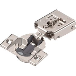 Compact Clip 30C2 Face Frame Hinge: 105 Degrees, 1/2 Inch Overlay, 7/16 Inch Depth, Screw-On