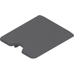 Large Overlay Compact Clip Cover Caps, Deep Gray