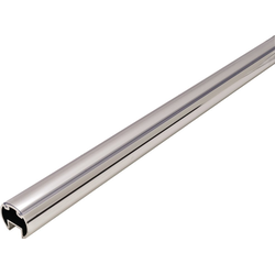 18 Inch Loox5 Synergy Elite 2065 Wardrobe Tube Kit with LED, 4000K Cool White, Aluminum Polished Chrome