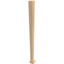 2.5 Inch Square x 35.25 Inch Height Pacific Rim Petite Pagoda Column, Hard Maple
