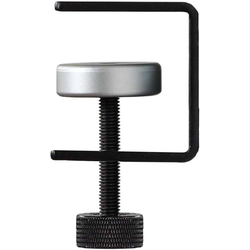 2-1/8 x 2 x 2-5/16 Inch Floating Shelf Clamp Only, Black