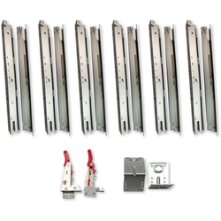 21 Inch King 1A68F Soft Close Slide with Std Locking Devices, Pack of 6