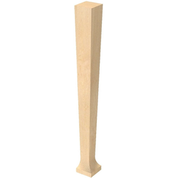 3.75 Inch Square x 35.25 Inch Height Pacific Rim Pagoda Column, Walnut