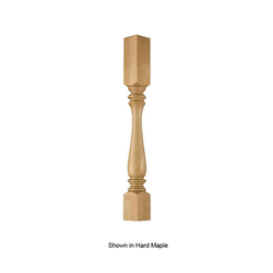 Urn Column Unfinished Cherry