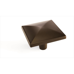 Clearance Sale, Extensity 1-1/2 Inch Diameter Caramel Bronze Cabinet Knob