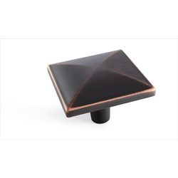 Extensity 1-1/2 Inch Diameter Oil Rubbed Bronze Cabinet Knob