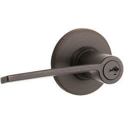 35% OFF Palmina Left Hand Door Lever Entry Door Lock with SmartKey with RCAL Latch and RCS Strike, Venetian Bronze