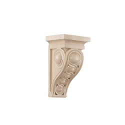 Small Infinity Corbel Unfinished Hard Maple