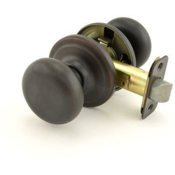 30% OFF Hancock Knob Passage Door Lock with New Chassis with 6AL Latch and RCS Strike, Venetian Bronze