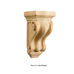 Small Corinthian Corbel Unfinished Paint Grade