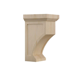 Petite Shaker Corbel Unfinished Hard Maple