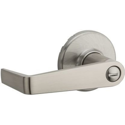 33% OFF Kingston Door Lever Light Commercial Privacy Door Lock with RCAL Latch and RCS Strike, Satin Nickel