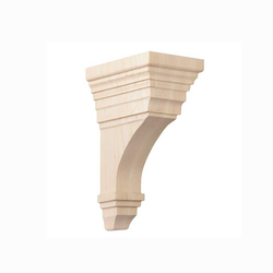 Medium Arts and Crafts Corbel Unfinished Hard Maple