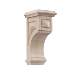 Small Apex Corbel Unfinished Hard Maple