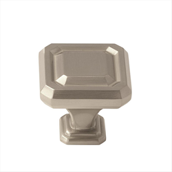 Clearance Sale, Wells 1-1/4 Inch Diameter Satin Nickel Cabinet Knob