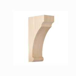 Medium Craftsman Corbel Unfinished Hard Maple