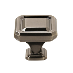 Clearance Sale, Wells Knob 1-1/2 inch Diameter Gunmetal