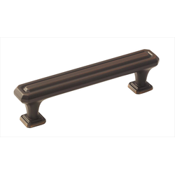 Clearance Sale, Wells 3-3/4 Inch Center to Center Oil-Rubbed Bronze Cabinet Pull