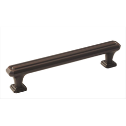 Clearance Sale, Wells 6-5/16 Inch Center to Center Oil-Rubbed Bronze Cabinet Pull