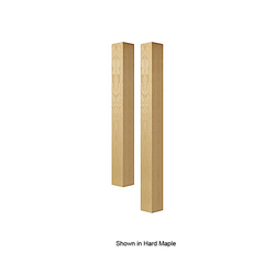 5 inch Square Island Column Unfinished Alder
