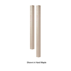 18% OFF 3 inch Square Bar Column Unfinished Alder
