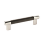 Polished Nickel / Black Bronze