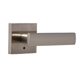 36% OFF Utica Door Lever Privacy Lock with Adjustable Latch and Full Lip Strike, Satin Nickel