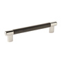 Polished Nickel / Black Bronze