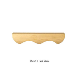 Hampton Bun Foot Center Moulding Unfinished Red Oak