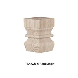 18% OFF Kensington Bun Foot Unfinished Red Oak