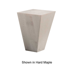 Apex Bun Foot Unfinished Red Oak