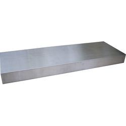  Floating Shelf with Concealed Wall Mount Bracket, 30 Inch Width x 10 Inch Depth x 2-1/2 Inch Height, 430 Gauge Stainless Steel