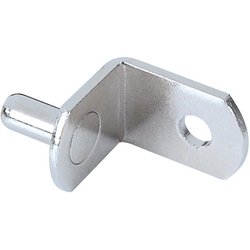 3/16 Inch Length L-Shape Shelf Support, Nickel (Pack of 1000)