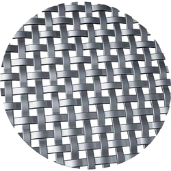 3/16 Inch Flat Square Decorative Grille, 18 Inch W x 48 Inch L Sheet, Satin Nickel