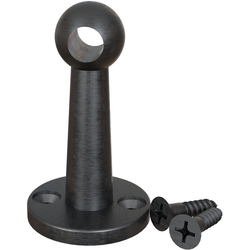 18% OFF Gallery Rail Center Post, Flat Black