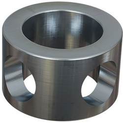 Gallery Rail Contemporary Corner Adapter, Stainless Steel