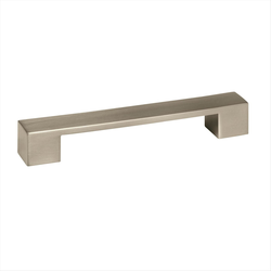 Monument 5-1/16 Inch Center to Center Satin Nickel Cabinet Pull