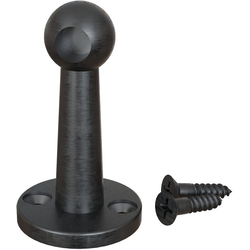 18% OFF Gallery Rail End Post, Flat Black