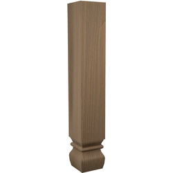 18 Inch Height Kensington Leg, Walnut