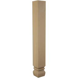 24 Inch Height Kensington Leg, Hard Maple