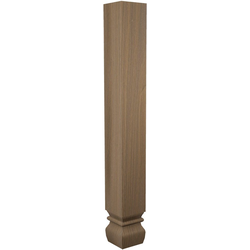 24 Inch Height Kensington Leg, Walnut