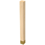 Satin Brass/Alder