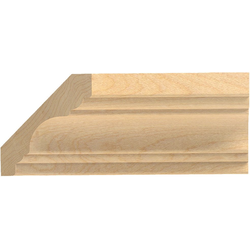 92 Inch Length x 3-7/8 Inch Width 92" L x 3-7/8" W Revival Crown Moulding , Cherry , Cherry