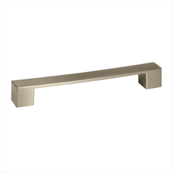 Monument 6-5/16 Inch Center to Center Satin Nickel Cabinet Pull