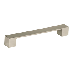 Monument 6-5/16 Inch Center to Center Polished Nickel Cabinet Pull