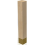 Satin Brass/Alder