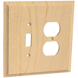 18% OFF Switch Combo 1, Toggle and Outlet, White Oak