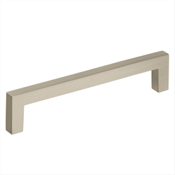 Monument 5-1/16 Inch Center to Center Satin Nickel Cabinet Pull