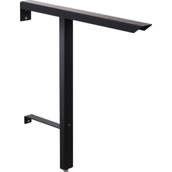 31-5/8 Inch Depth x 2-3/4 Inch Width x 32 Inch Length Braila ADA Countertop Support Bracket, Flat Black